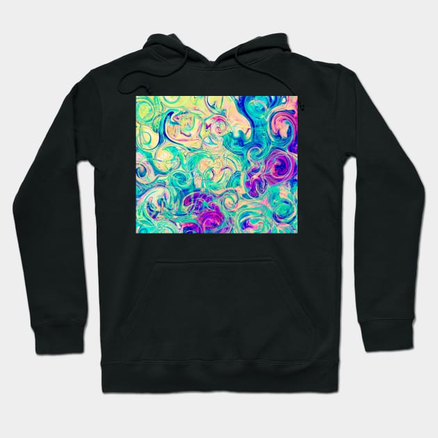 Abstract curly Hoodie by Studio468